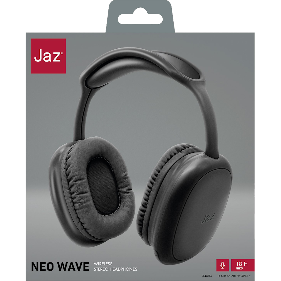 JAZ Neo Wave Over-ear Black