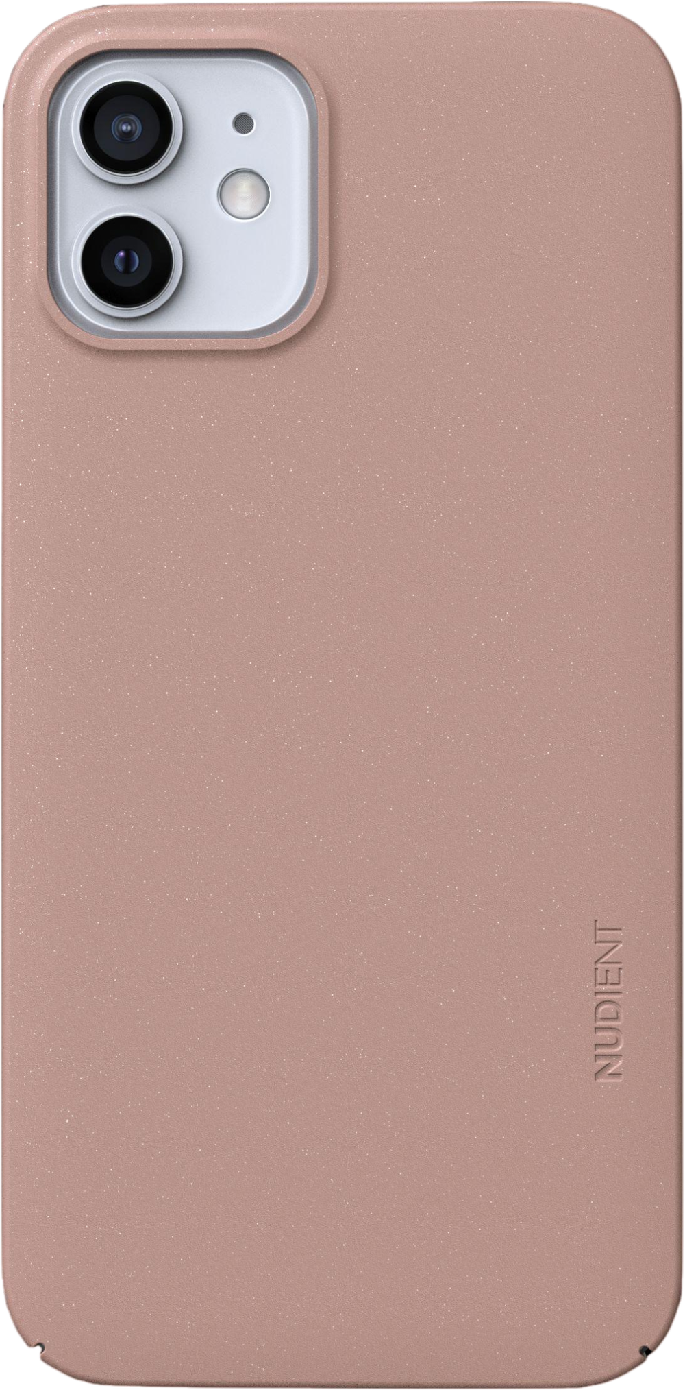 Nudient Thin V3 iPhone 12/12 Pro dusty pink mobildeksel