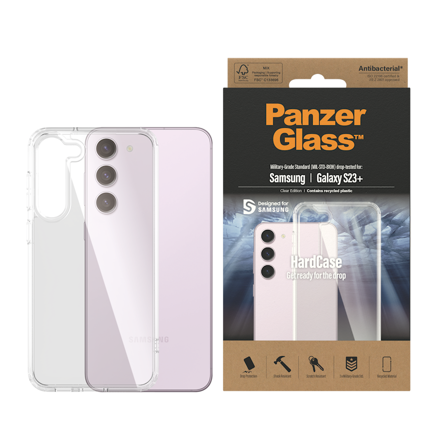 PanzerGlass Hardcase Galaxy S23+ Transparent