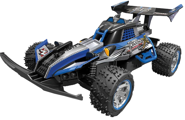 Nikko Turbo Panther Buggy RC Car 1:10 Blå