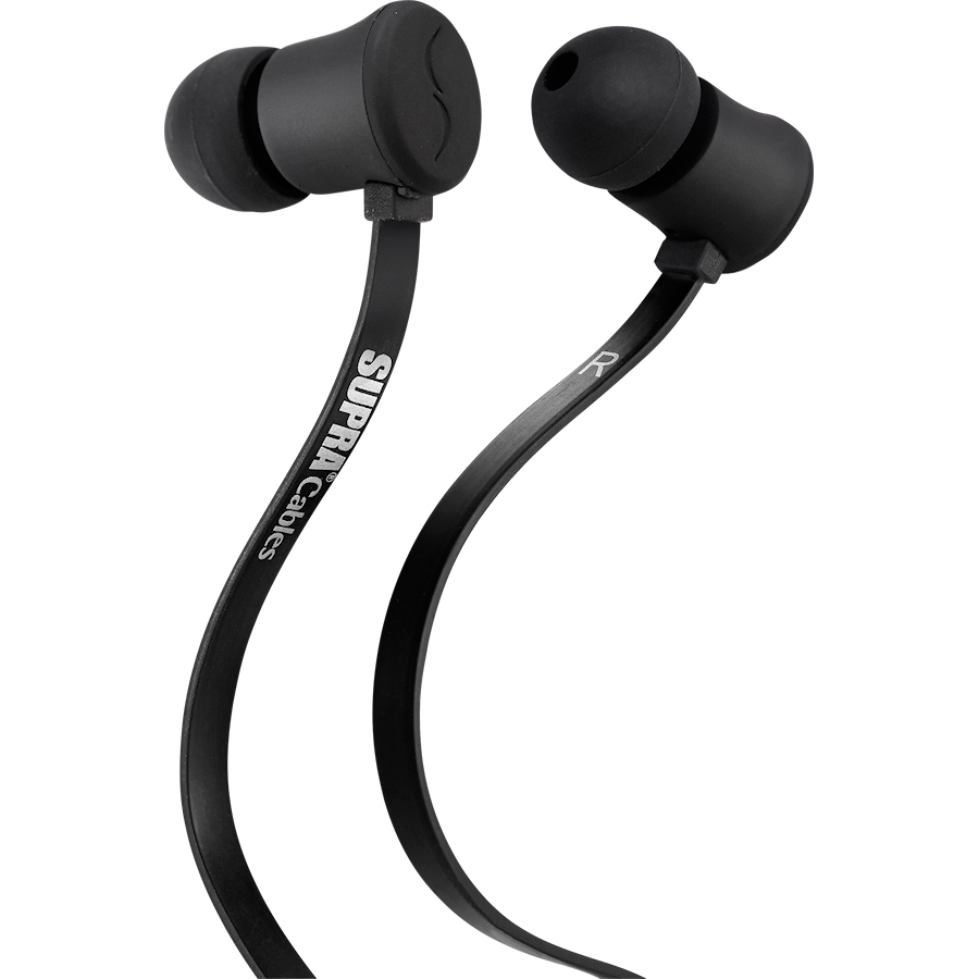 Supra Headphones NERO Black
