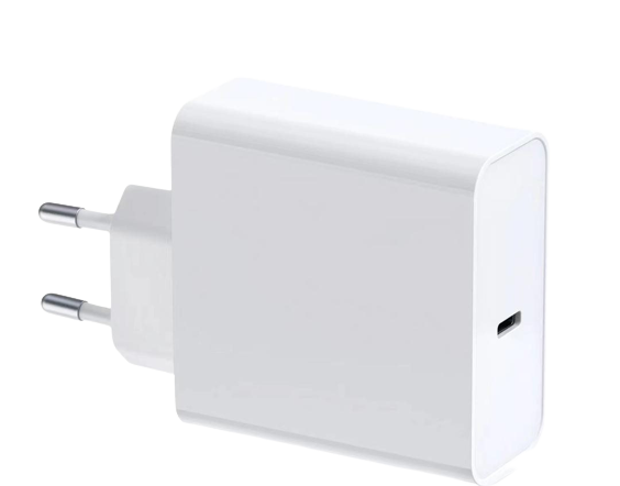 Mobique strømadapter PD65W USB-C hvit