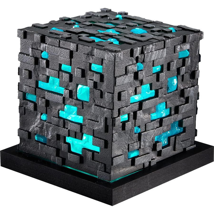 Minecraft Diamond Ore - Illuminating