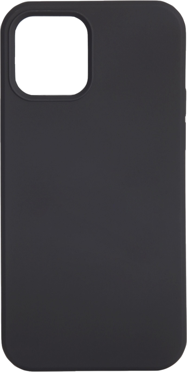 Mobique iPhone 12/12 Peo svart silikondeksel