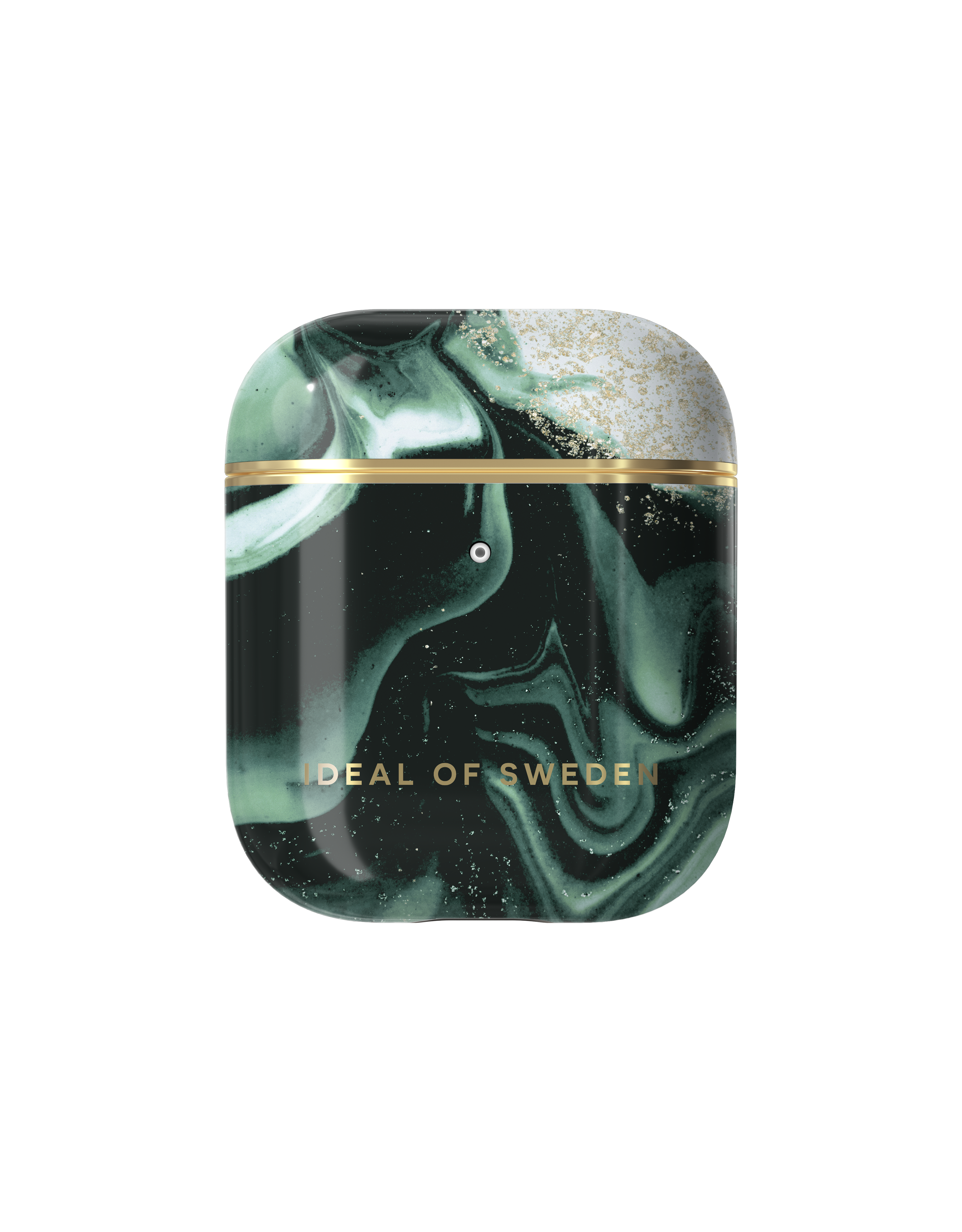 iDeal of Sweden Airpods 1st & 2nd Gen Case Golden Olive Marble