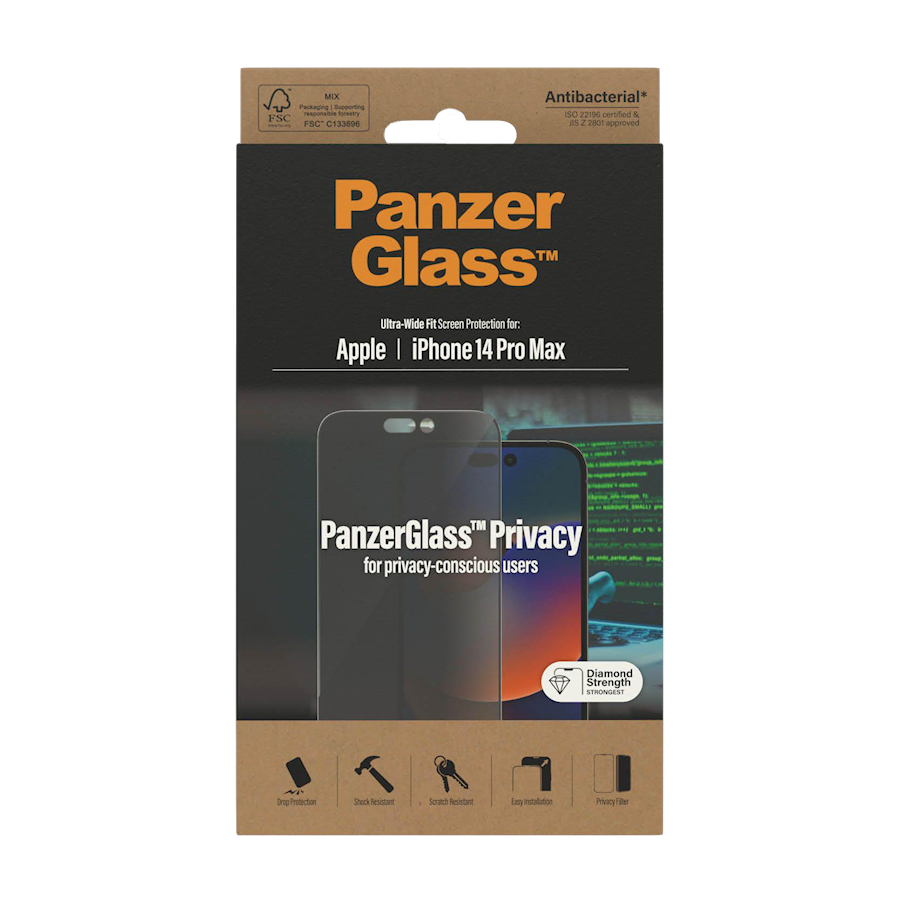PanzerGlass UWF Privacy iP14 Pro Max