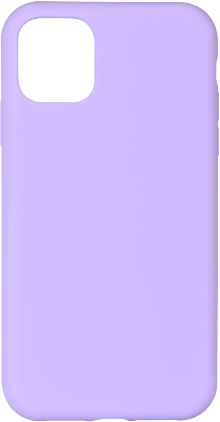 Silikondeksel iPhone 11/XR lila