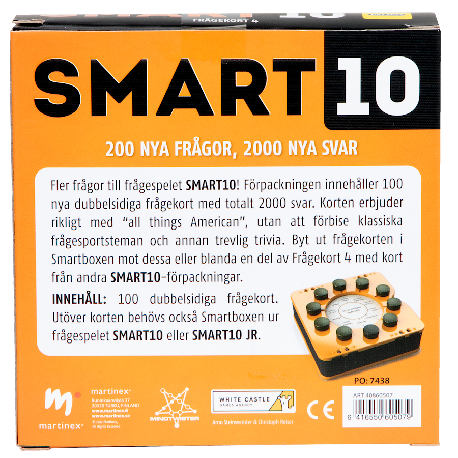 Smart 10 Frågekort 4 SE