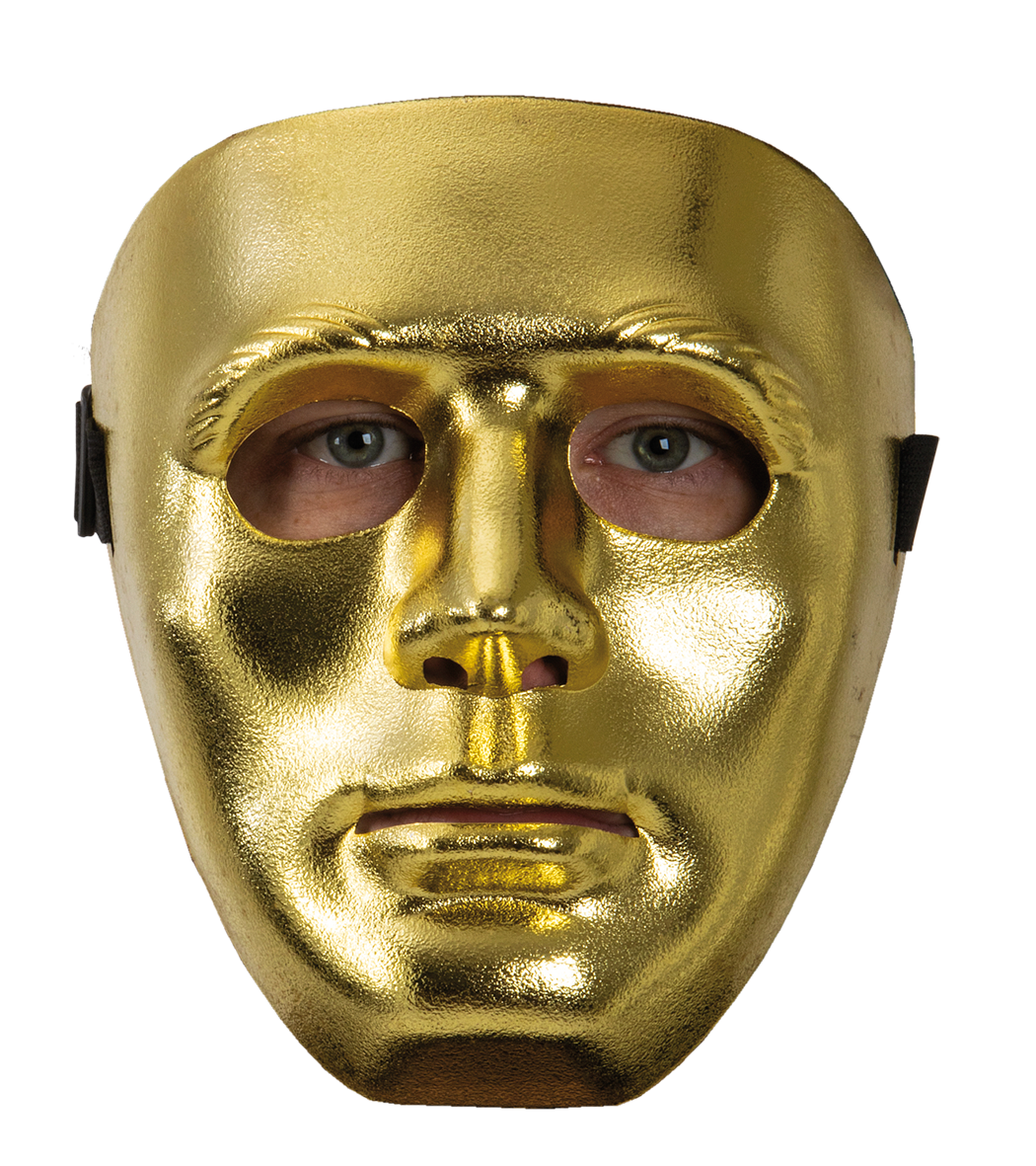 Maske gull