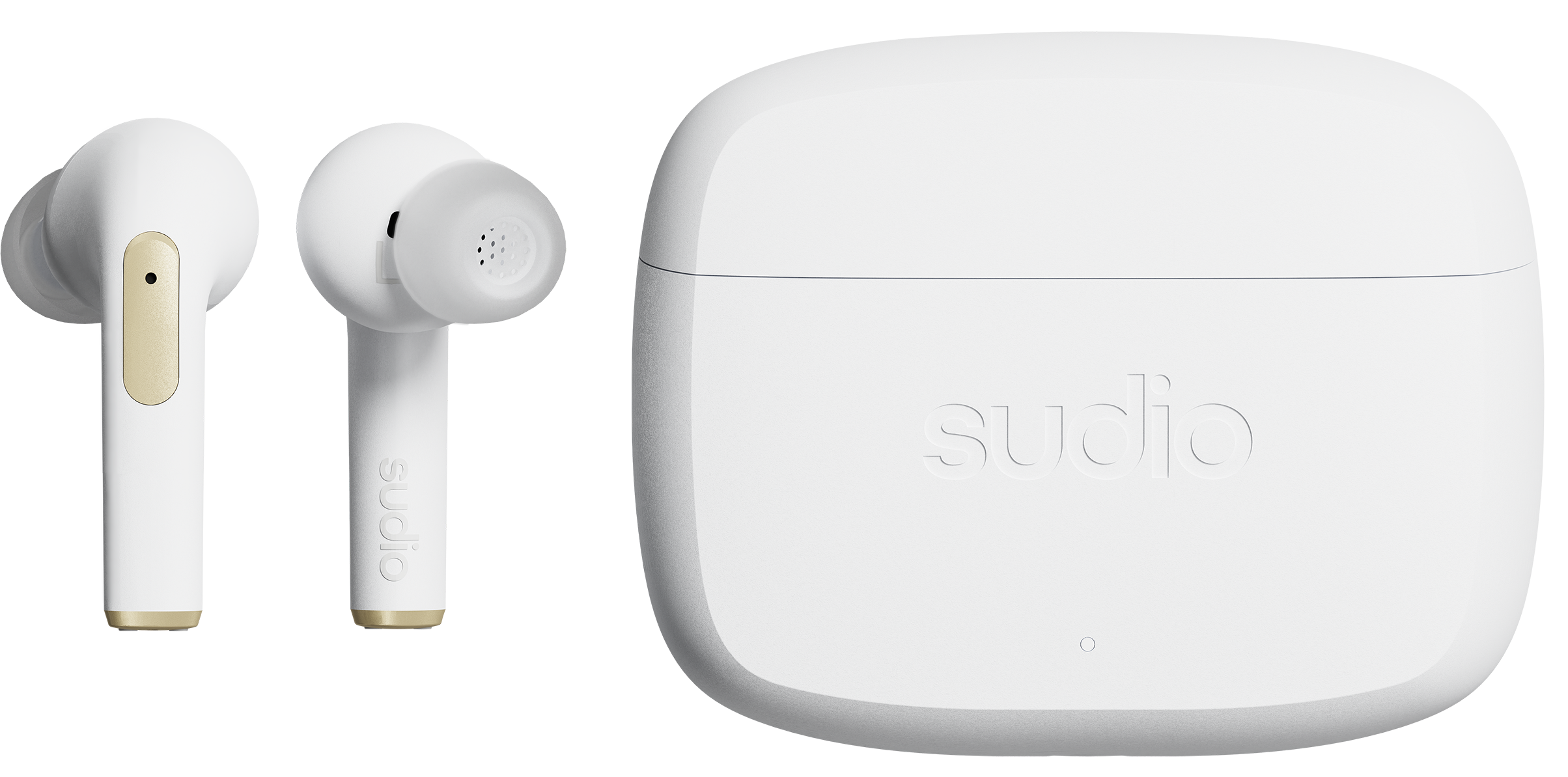 SUDIO trådløse hodetelefoner N2 Pro ANC Hvit