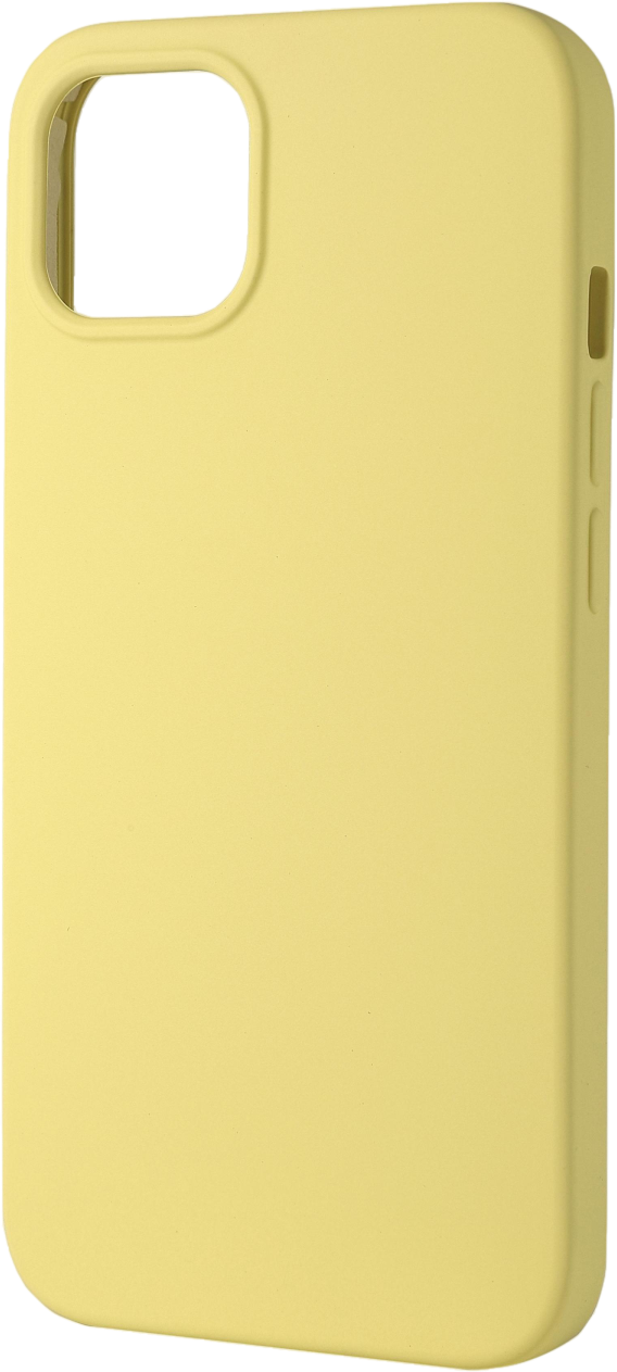 Silikondeksel iPhone 13 gul