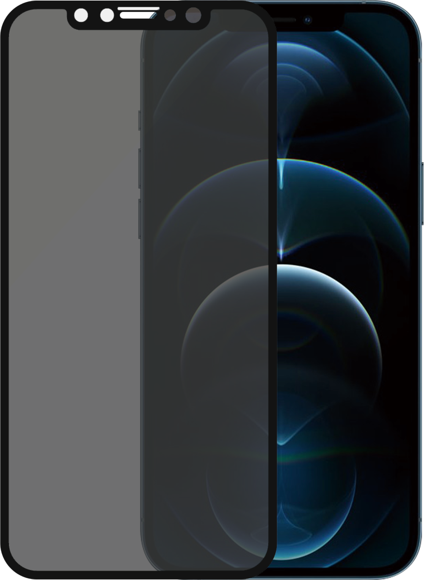 PanzerGlass E2E Skjermbeskyttelse Privacy iPhone 12 Pro Max