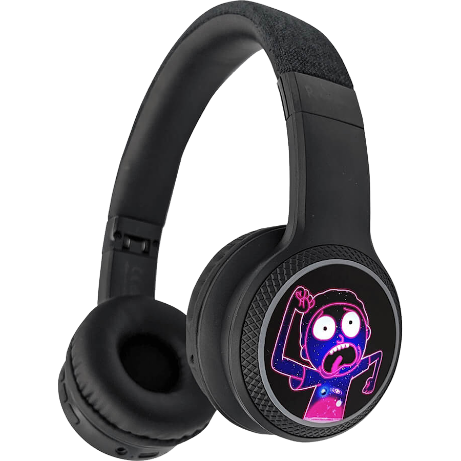 Rick & Morty Headphone Wireless LED On-Ear